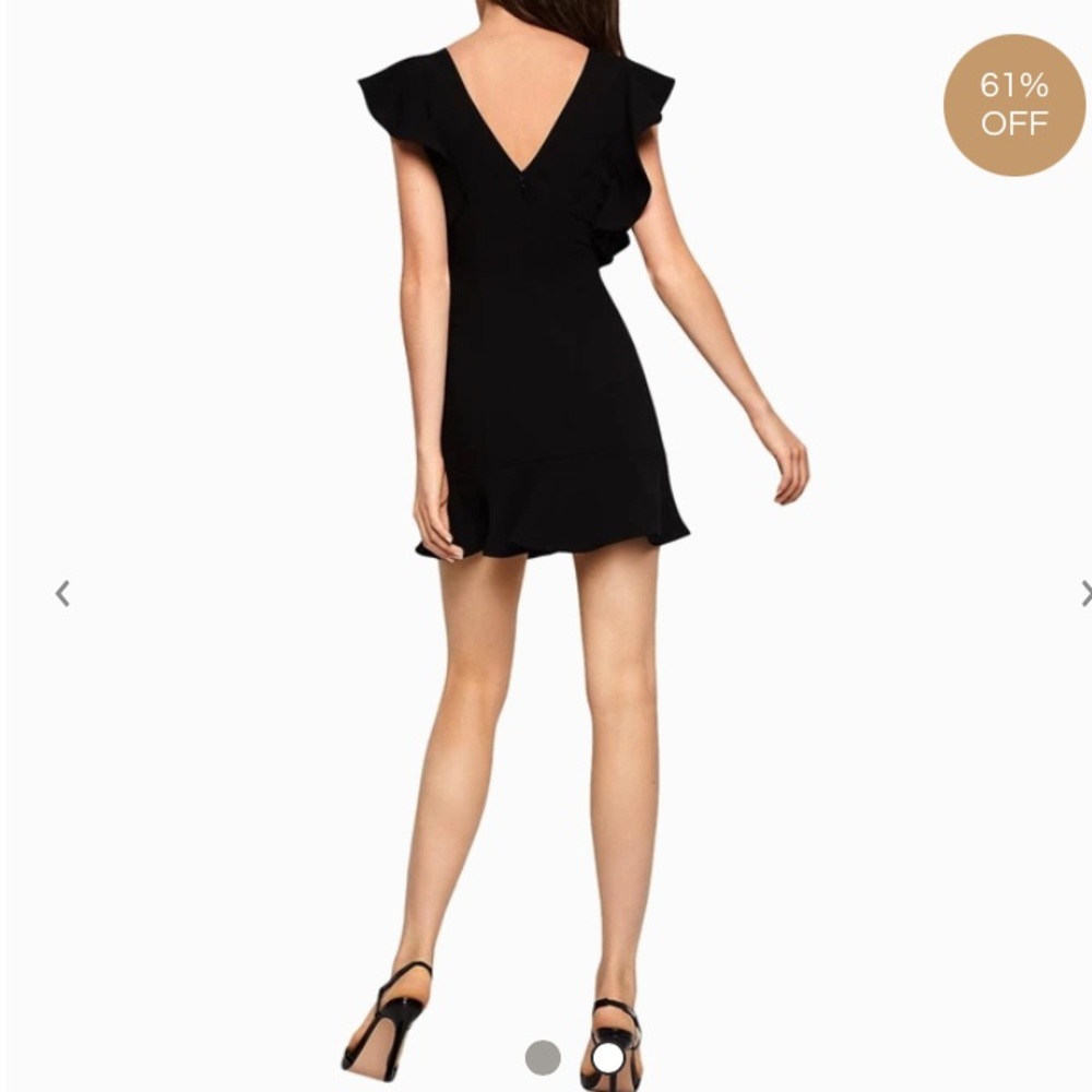 Black Ruffle Dress - Picture 2 of 5